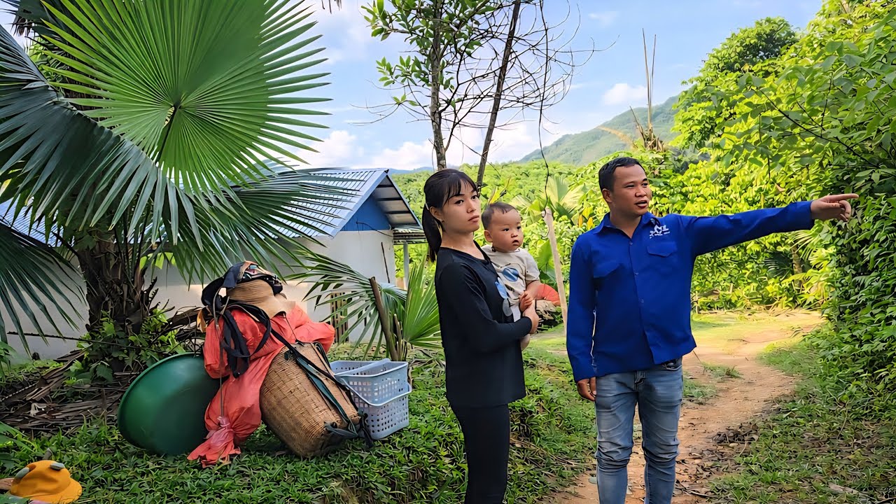 Full video. The kind man showed me a place to pitch my tent, a new shelter.