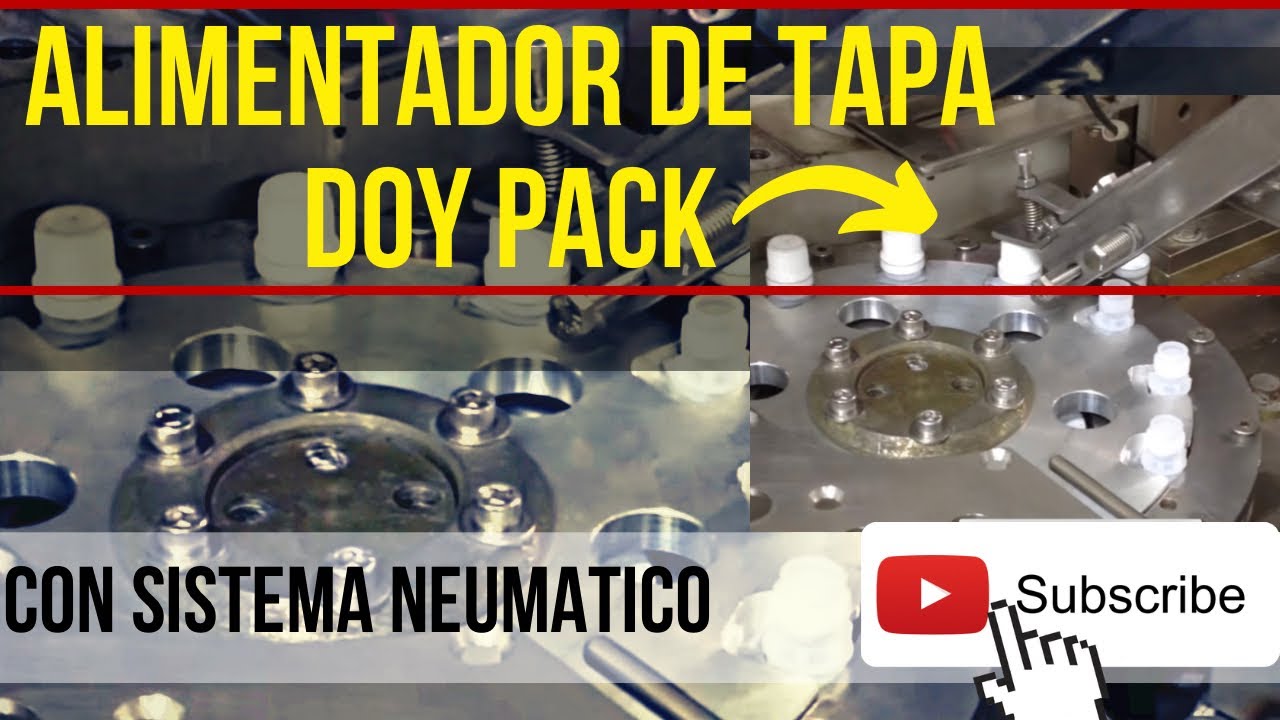 Alimentador de tapas para de DOY PACK