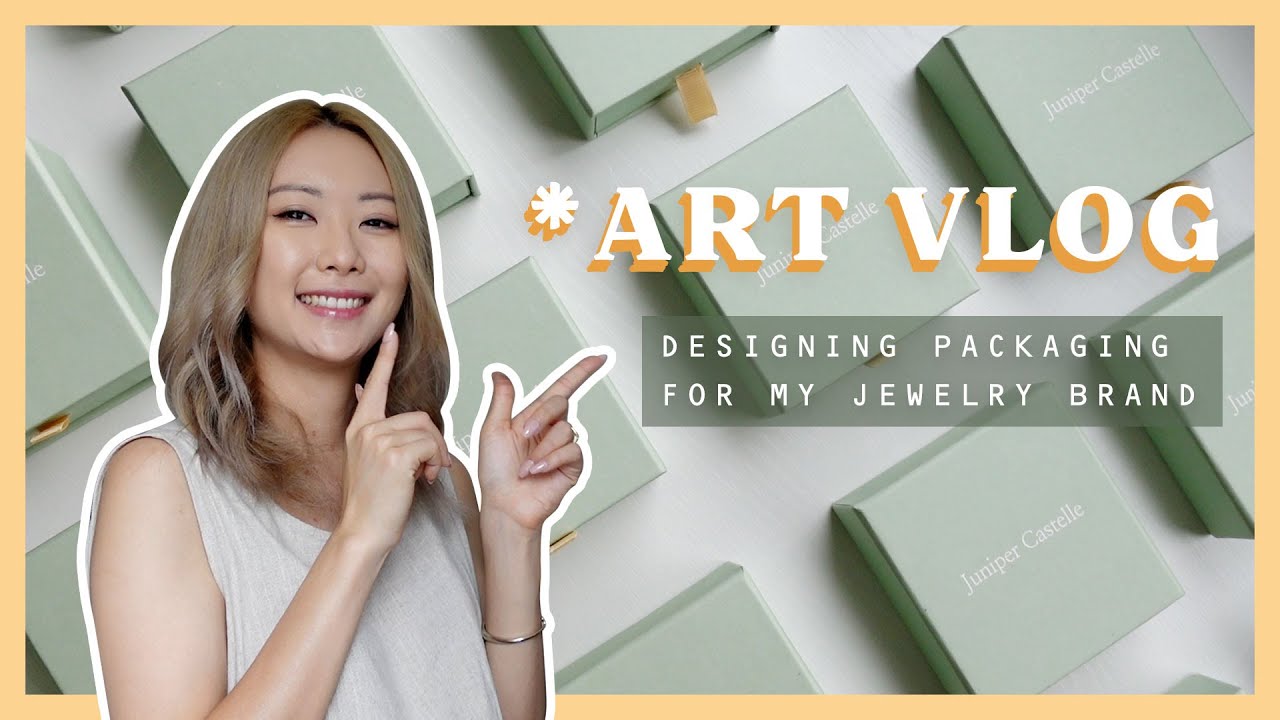 ECO-FRIENDLY PACKAGING FOR MY BRAND  💍  Preparing for My New Jewelry Brand 💍  Studio Vlog