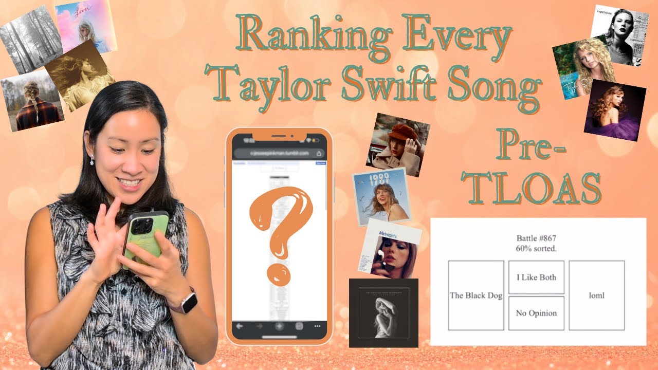 Ranking Every Taylor Swift Song: Pre-The Life of a Showgirl