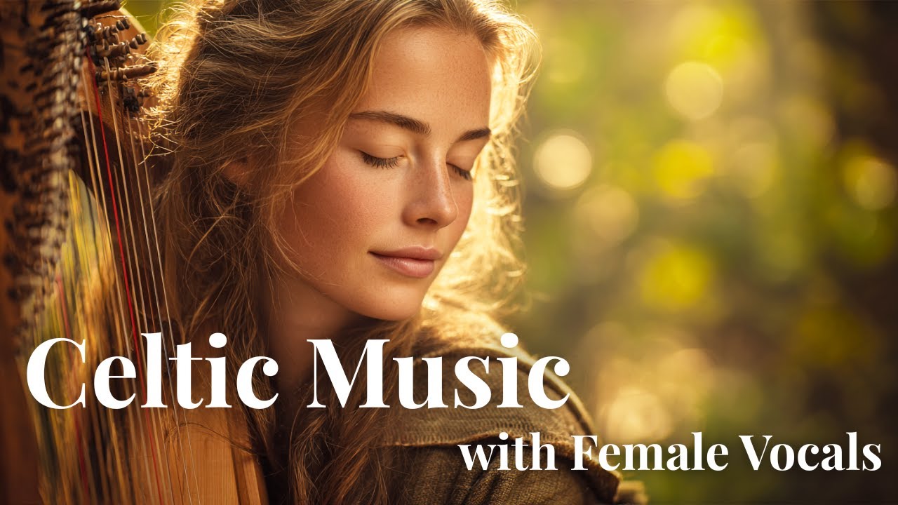 Relaxing Celtic Harp Music 🪉 Beautiful Female Vocals for Deep Relaxation & Healing