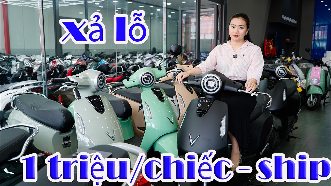 XẢ GẤP XE MÁY ĐIỆN VIN FAST Feliz 2025 KLARA NEO Evo Grand Vero X EVO Lite Neo MOTIO ZGO 1 TRIỆU