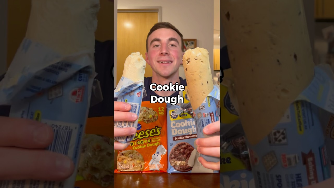 Первый раз ем тесто для печенья #cookiedough #cookiemukbang #mukbang