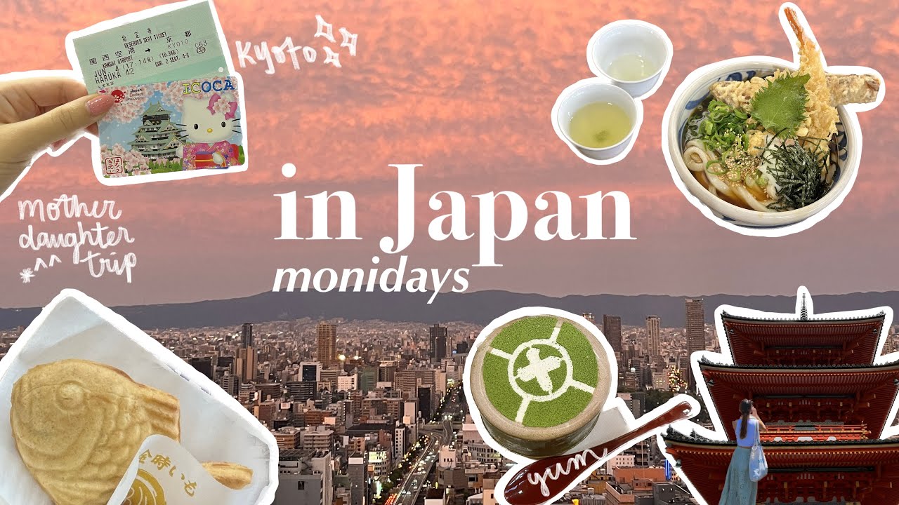 🇯🇵 travel diary | green tea & green trees [kyoto, uji, osaka]