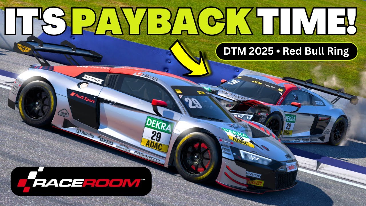 Wrecked Early, Revenge Late | RaceRoom | DTM 2025