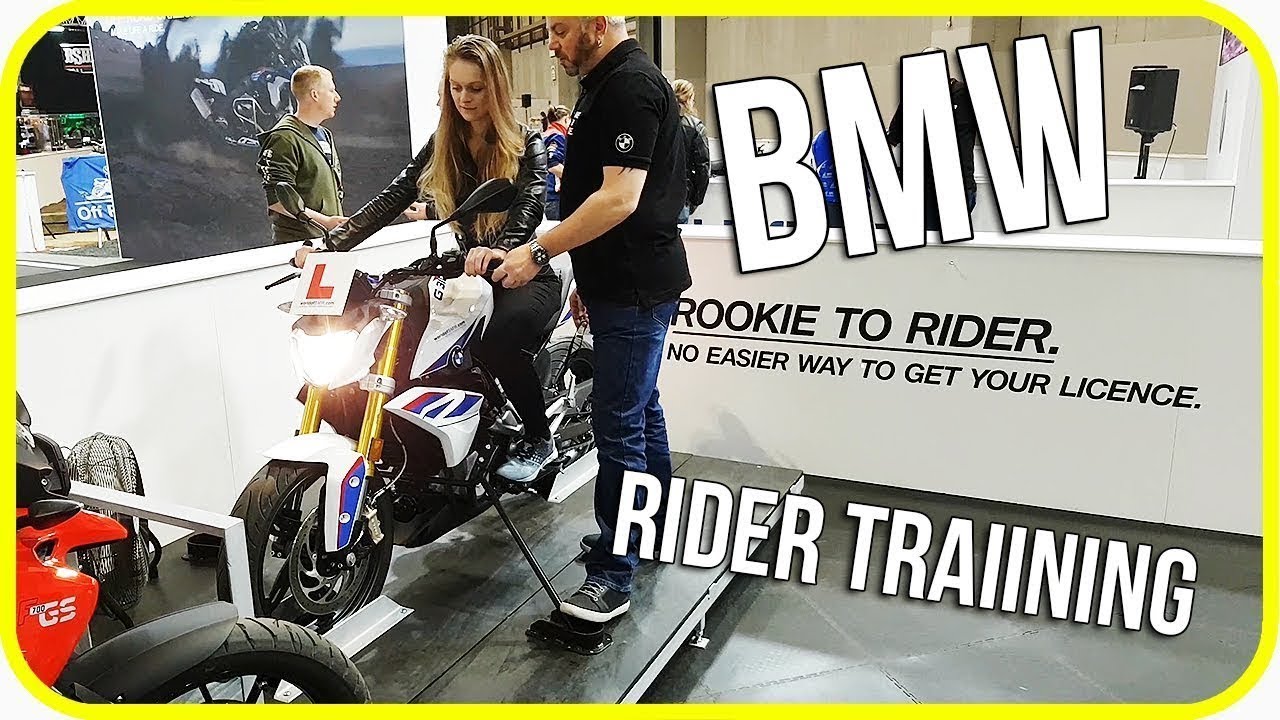 BMW's Beginners Motorcycle session ft. my girlfriend