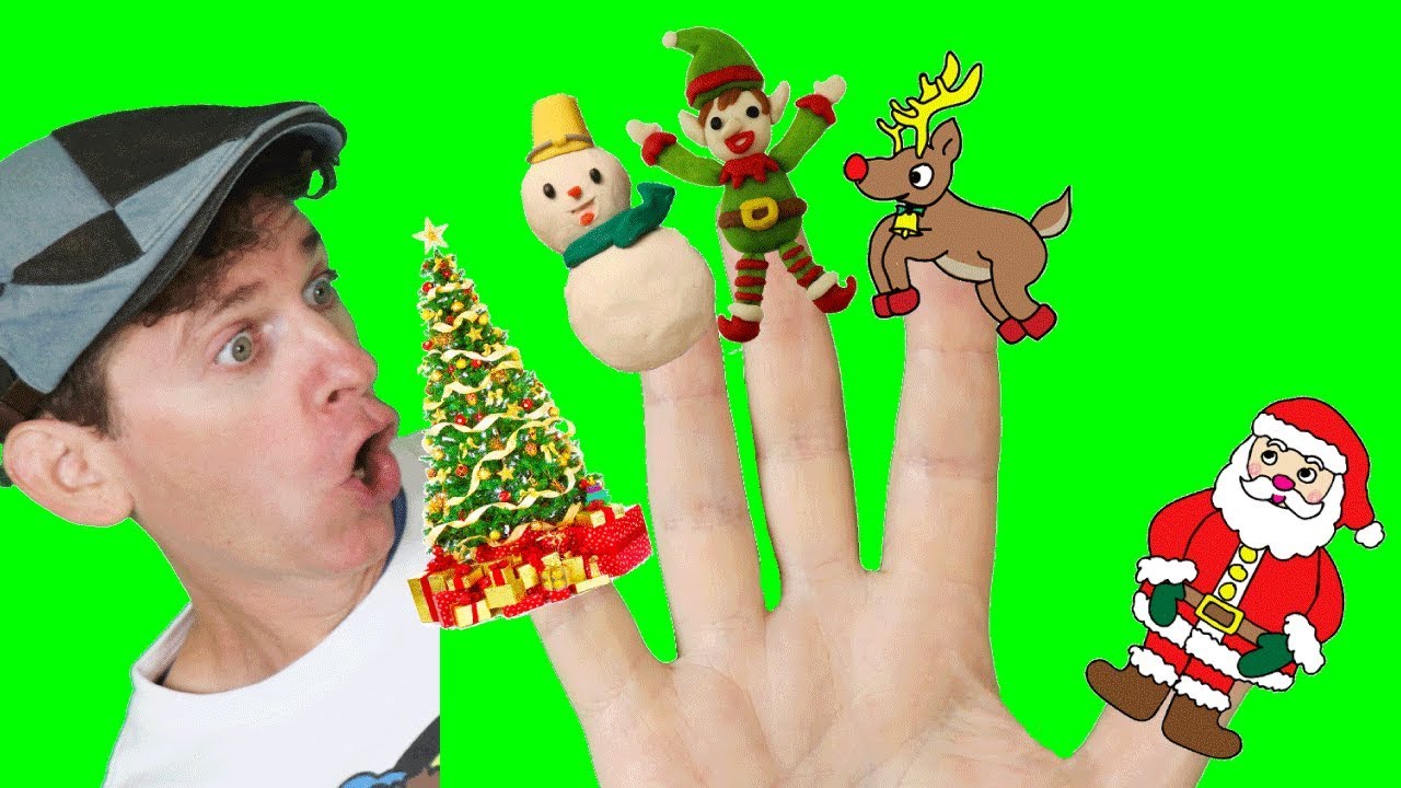 Finger Family Song - Christmas with Matt | Nursery Rhymes, Children's Songs | Learn English Kids