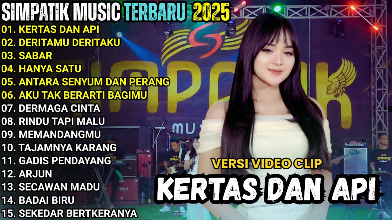 KERTAS DAN API - LAILA AYU KDI - SIMPATIK MUSICFULL ALBUM TERBARU 2025