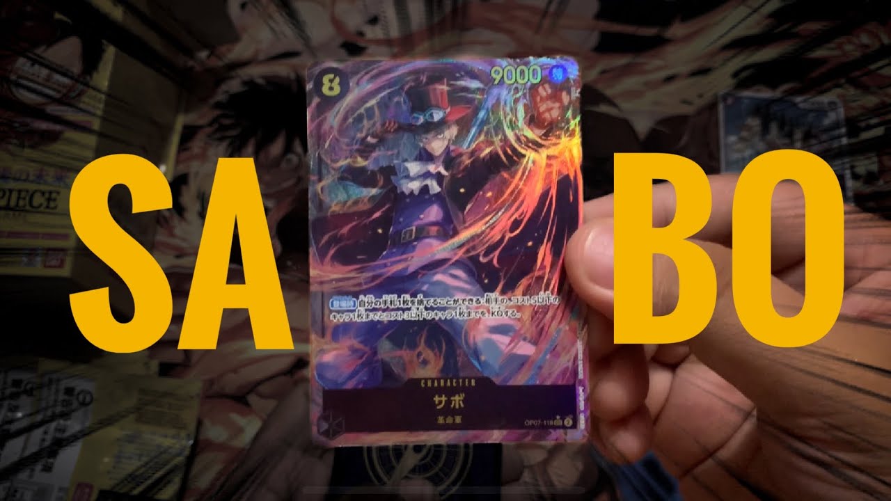 OP07 Sabo Alternate Art Pull, AA, Parallel One Piece 