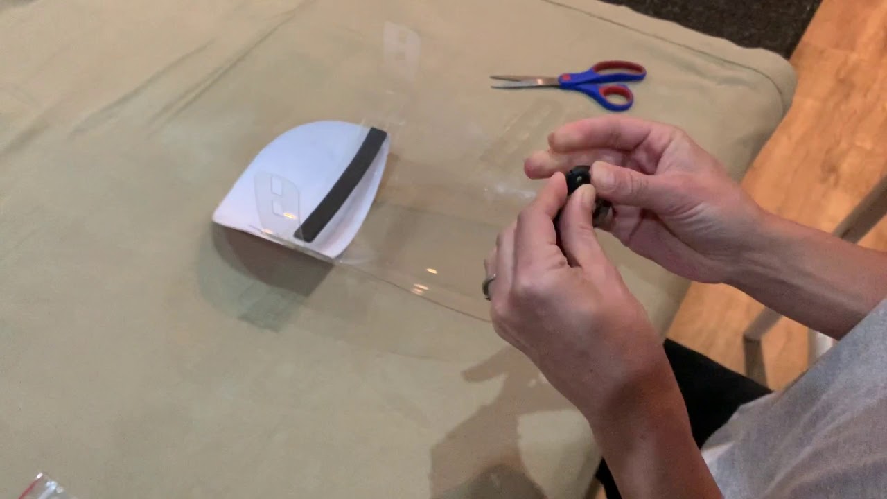 Kids face shield tutorial