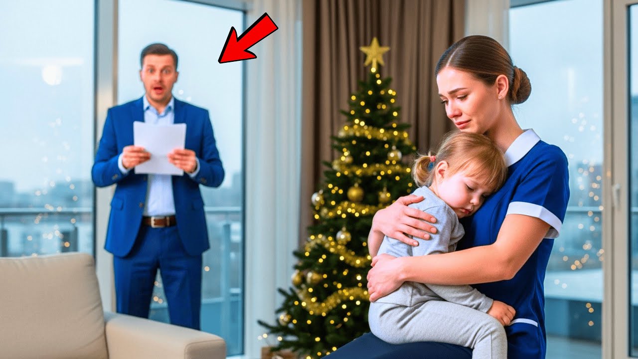 På julaften, på hennes siste dag som barnevakt, sa millionærens døve datter "mamma"