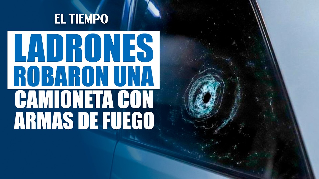 Ladrones armados roban camioneta en el barrio Los Andes y disparan al vehículo | EL TIEMPO