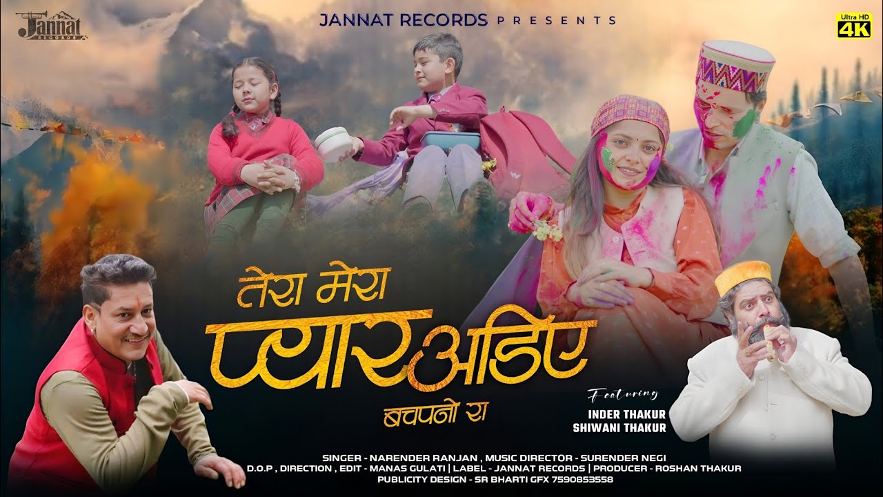 TERA MERA PYAR || NARENDER RANJAN || INDER THAKUR || SHIWANI THAKUR ||SURENDER NEGI II MANAS GULATI