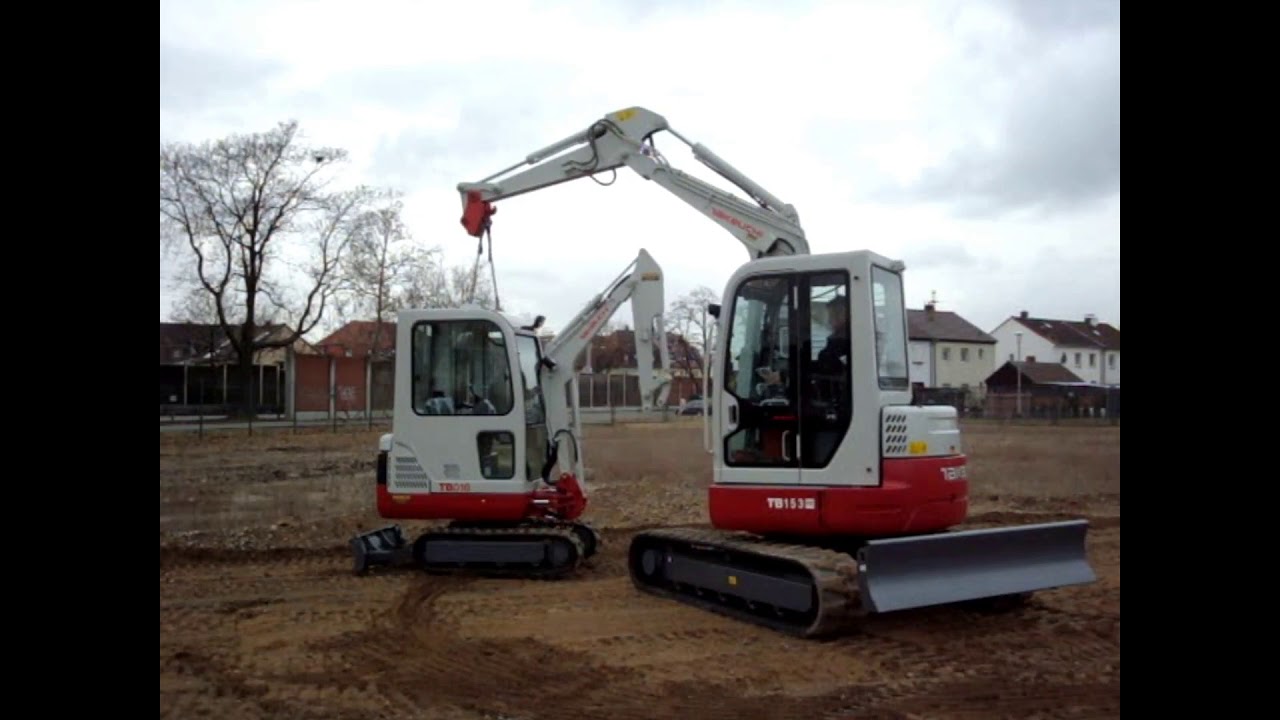 TAKEUCHI TB153FR - test udźwigu (TB016)