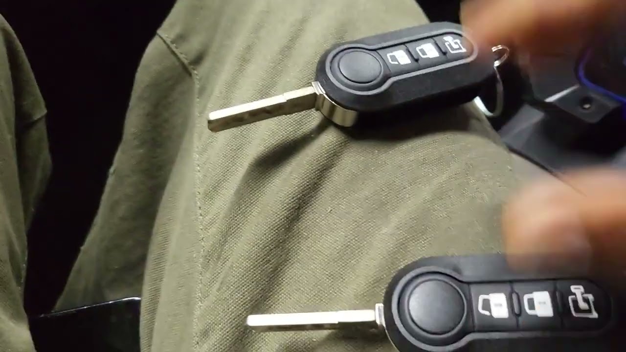 2018 Dodge Ram Pro Master Ignition Cylinder Replacement And Remote control key Fob Programming