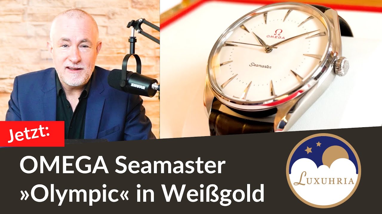 Omega »Olympic« aus Weißgold, Referenz: 522.53.40.20.04.002