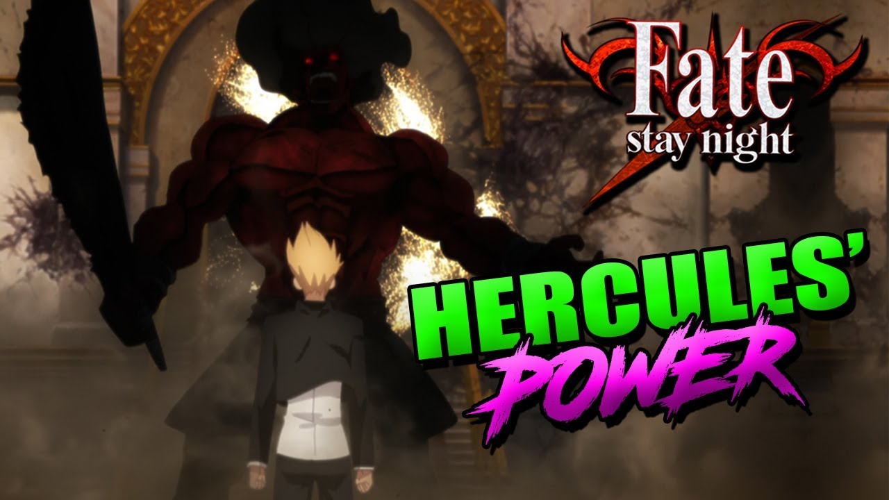 Насколько силён Геракл? Способности берсерка и благородные фантазмы в FATE/STAY NIGHT