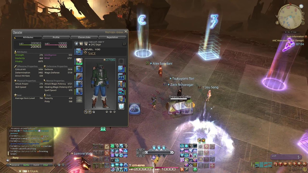 FFXIV Double Shield Savage Reclears!