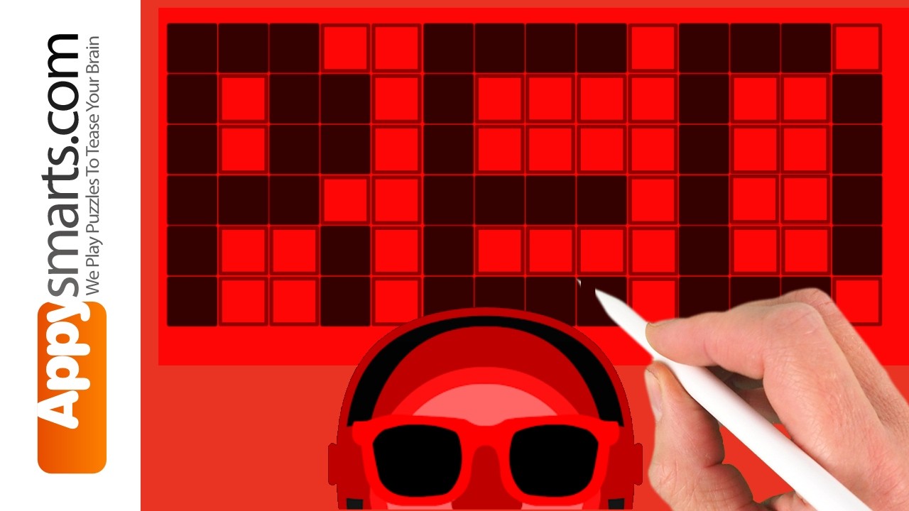 RED! by Bart Bonte | Solve Puzzles and Unlock Numbers | All Levels 1-50