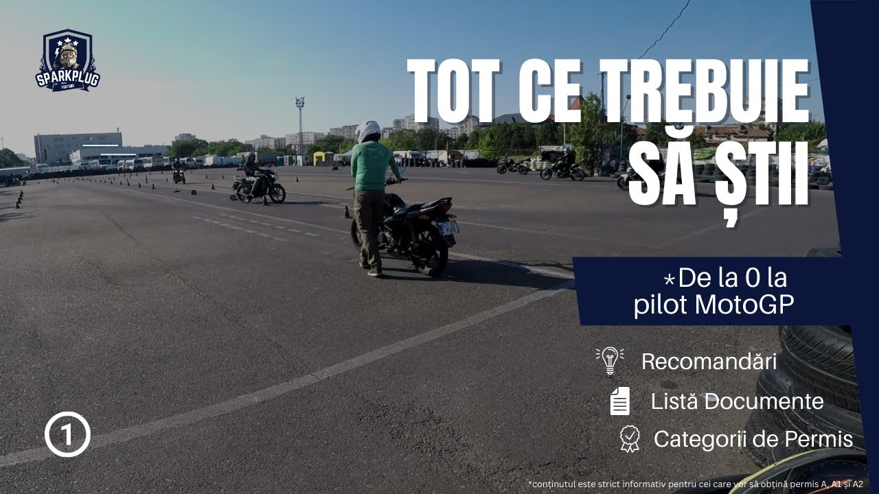 Care-i treaba cu ȘCOALA MOTO? - SFATURI, POLIGON și TRAFIC