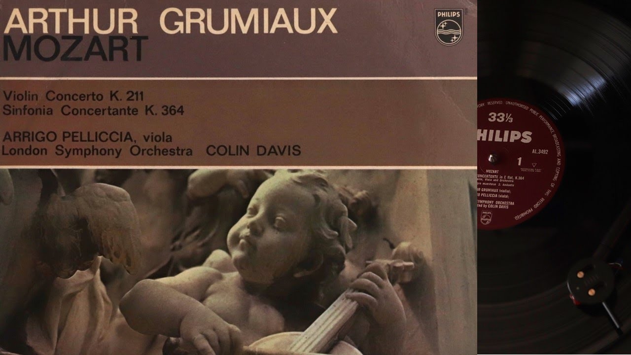 [LP] Mozart - Violin Concerto No. 2 - Grumiaux (side B)