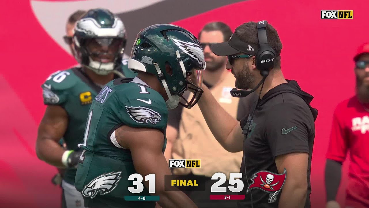 DOWN TO THE WIRE IN TAMPA BAY: Philadelphia Eagles vs Tampa Bay Buccaneers Week 4