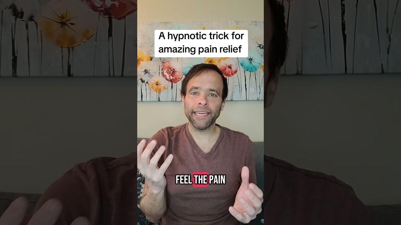 instantly reduce pain with this easy hypnosis trick 