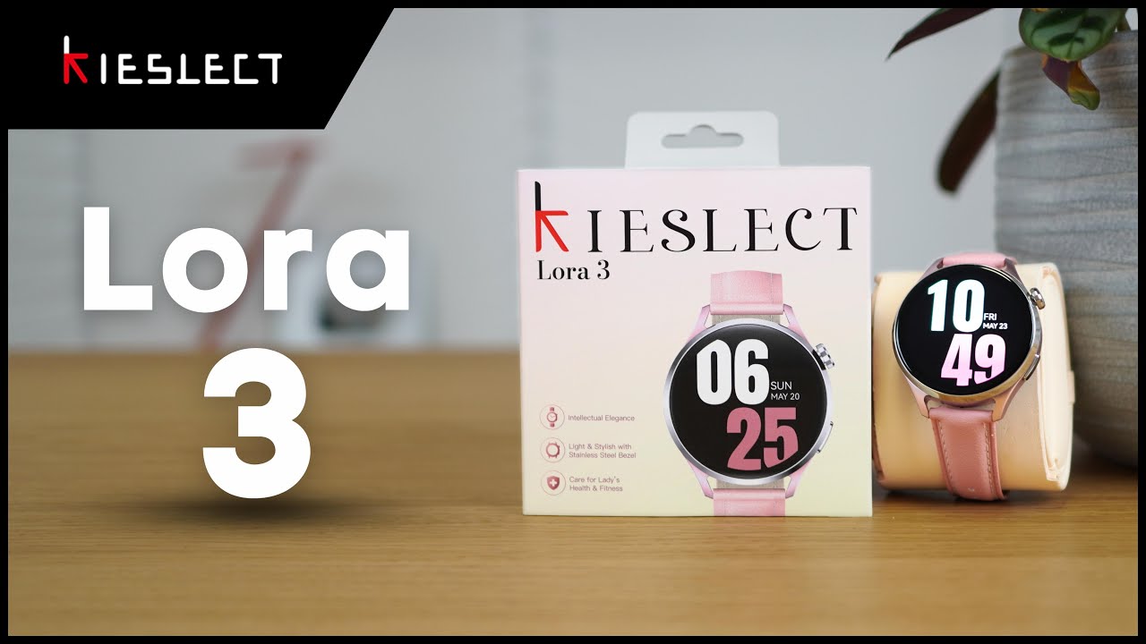 💖 Smartwatch para mujer con estilo: &iexcl;As&iacute; es el Kieslect Lora 3! | Unboxing + Opini&oacute;n