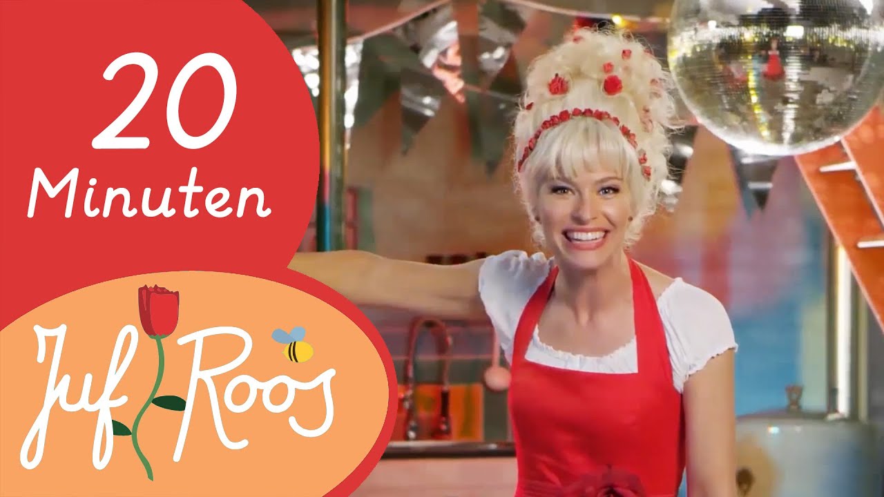 Juf Roos 🌹 20 minuten lang Juf Roos! 🌹 De Leukste Afleveringen