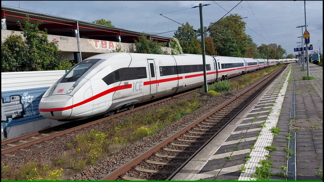 Züge Schnelldurchfahrten Bahnhof Bad Oeynhausen - Fast trains!