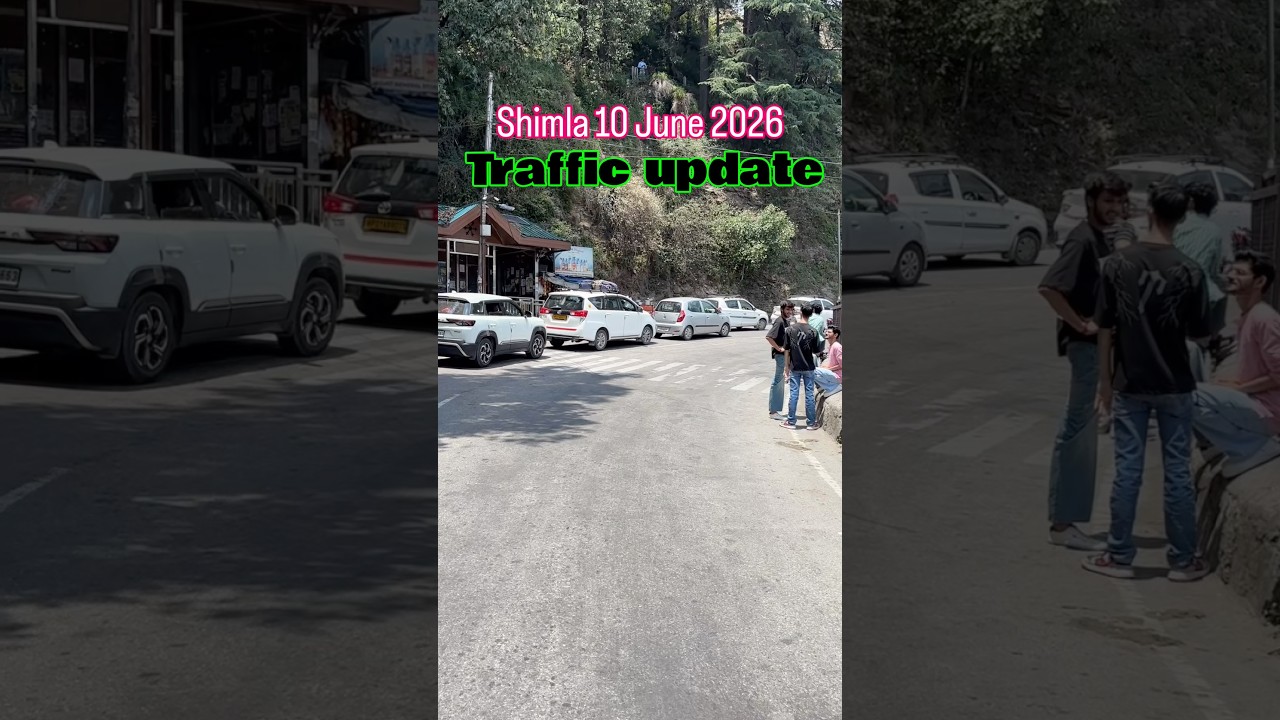 Shimla traffic reality June 2026 #youtubeshorts #shorts #short
