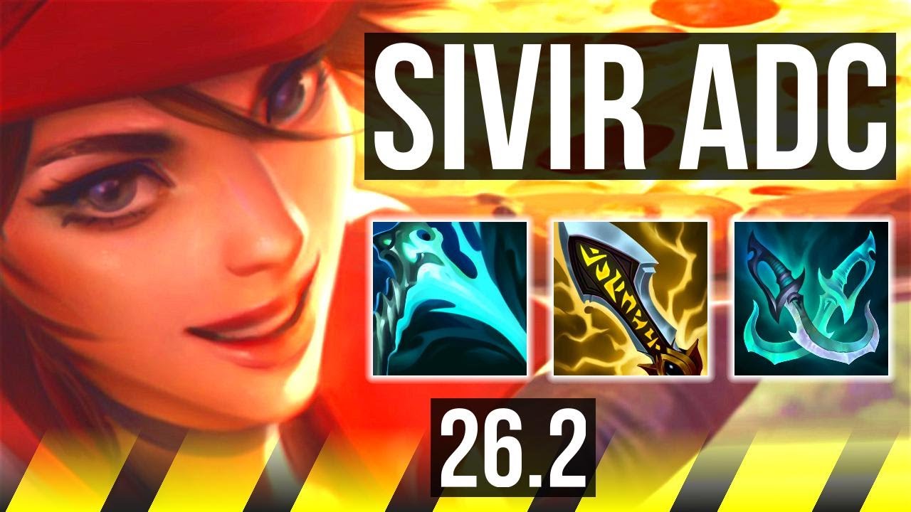 SIVIR & Pyke vs CAITLYN & Morgana (ADC) | Good KDA: 17/2/11 | EUW Diamond | 26.2