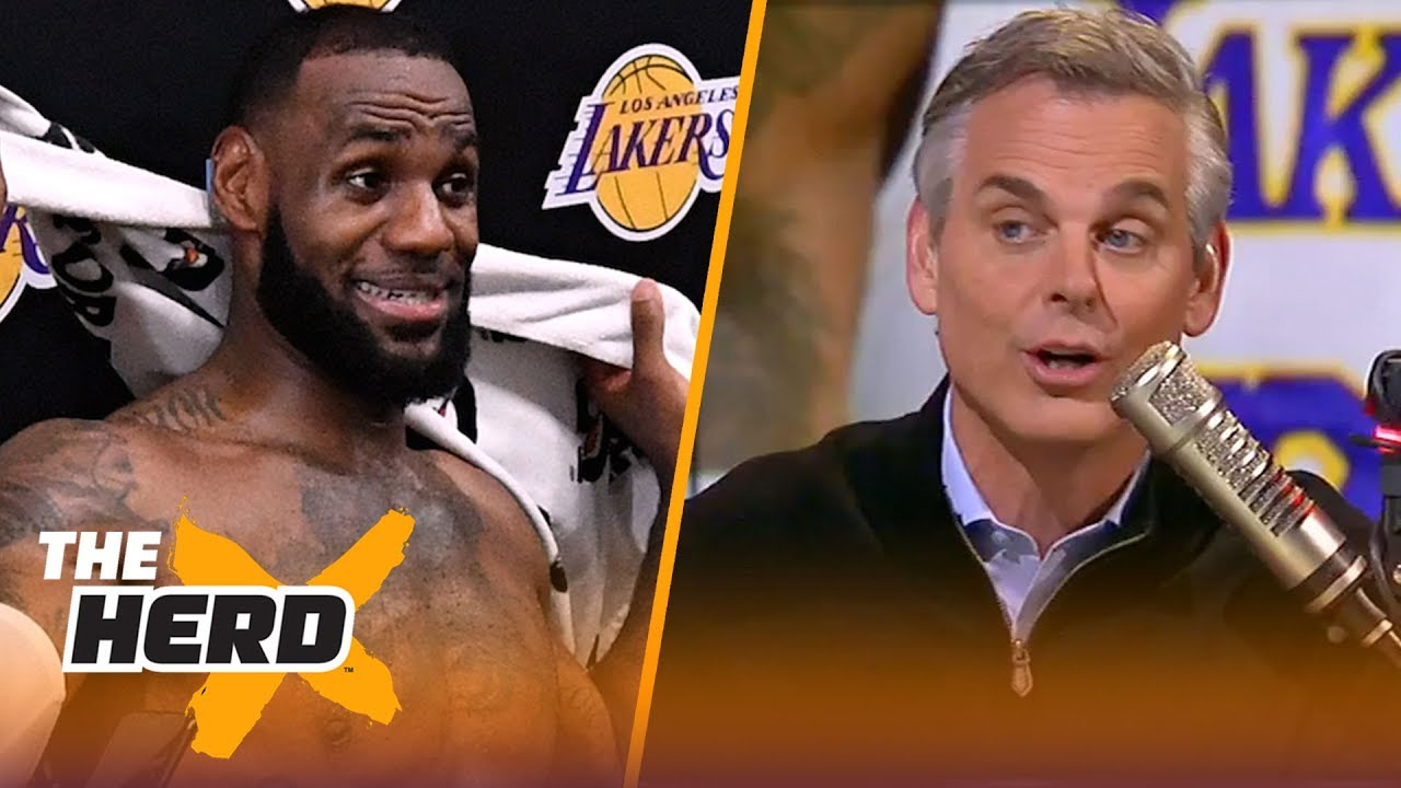 Colin Cowherd: 'The Lakers needed LeBron more than LeBron needed the Lakers' | NBA | THE HERD