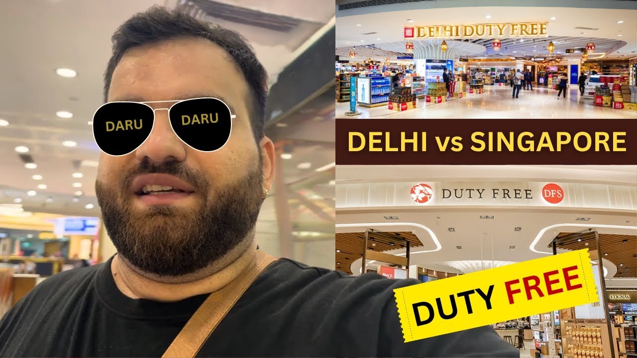 Delhi Vs Singapore Duty Free Liquor Price.! Dont Do This Mistake- Save Money
