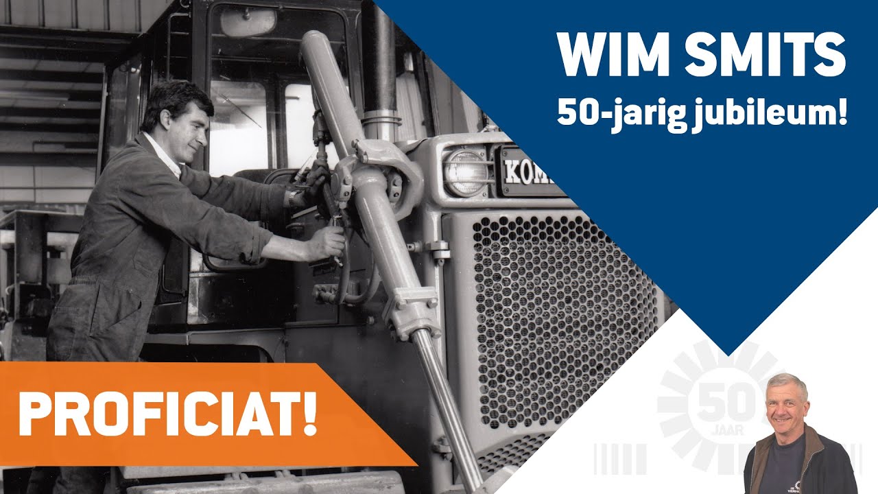JUBILEUM | Wim Smits 50 jaar in dienst bij Verhoeven International!