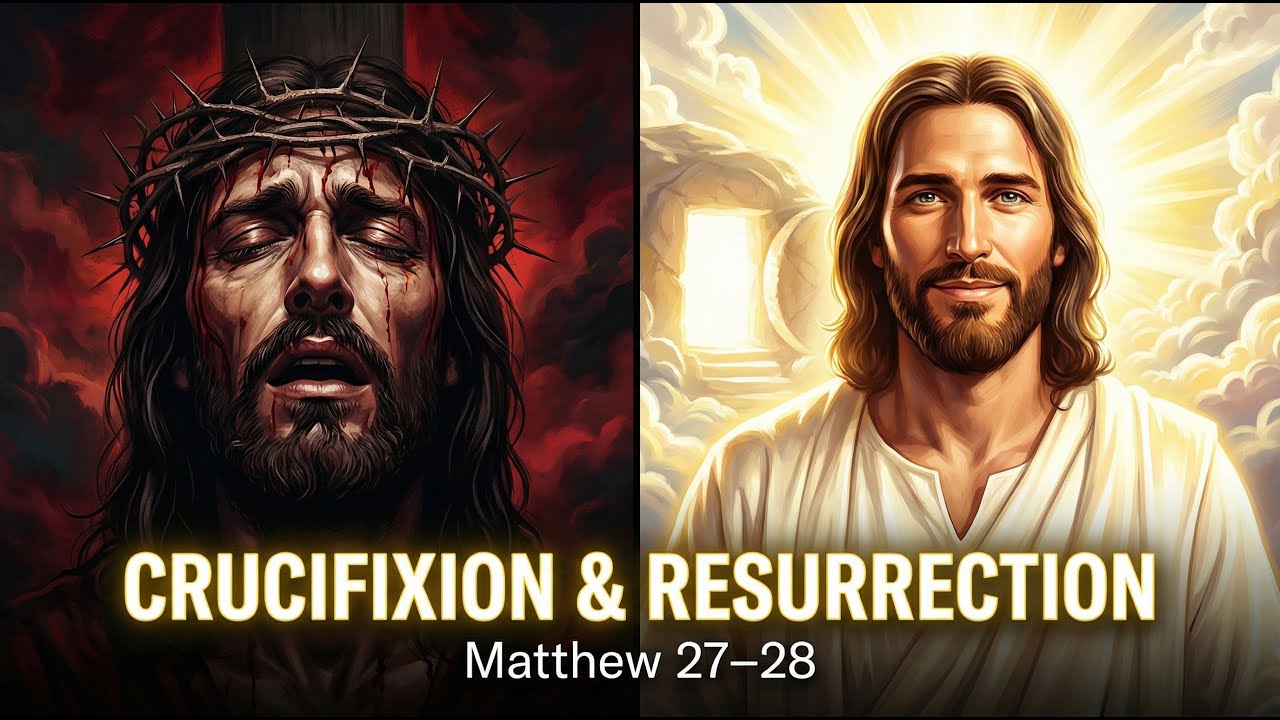 The Crucifixion & Resurrection (Matthew 27–28) #HeIsRisen  #LoveUltimate #VictoryInJesus