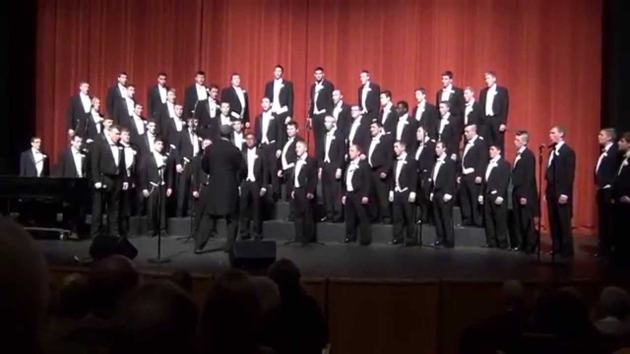 Purdue Varsity Glee Club: Bridge Over Troubled Waters (Tribute to Steve Zegree)