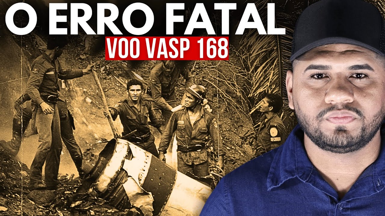 O Voo 168 da VASP: A Tragédia que Marcou a Aviação Brasileira | História Completa
