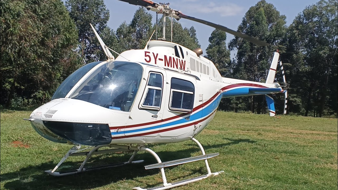  Business Mogul & Cate Chopper Landing at Karatina 