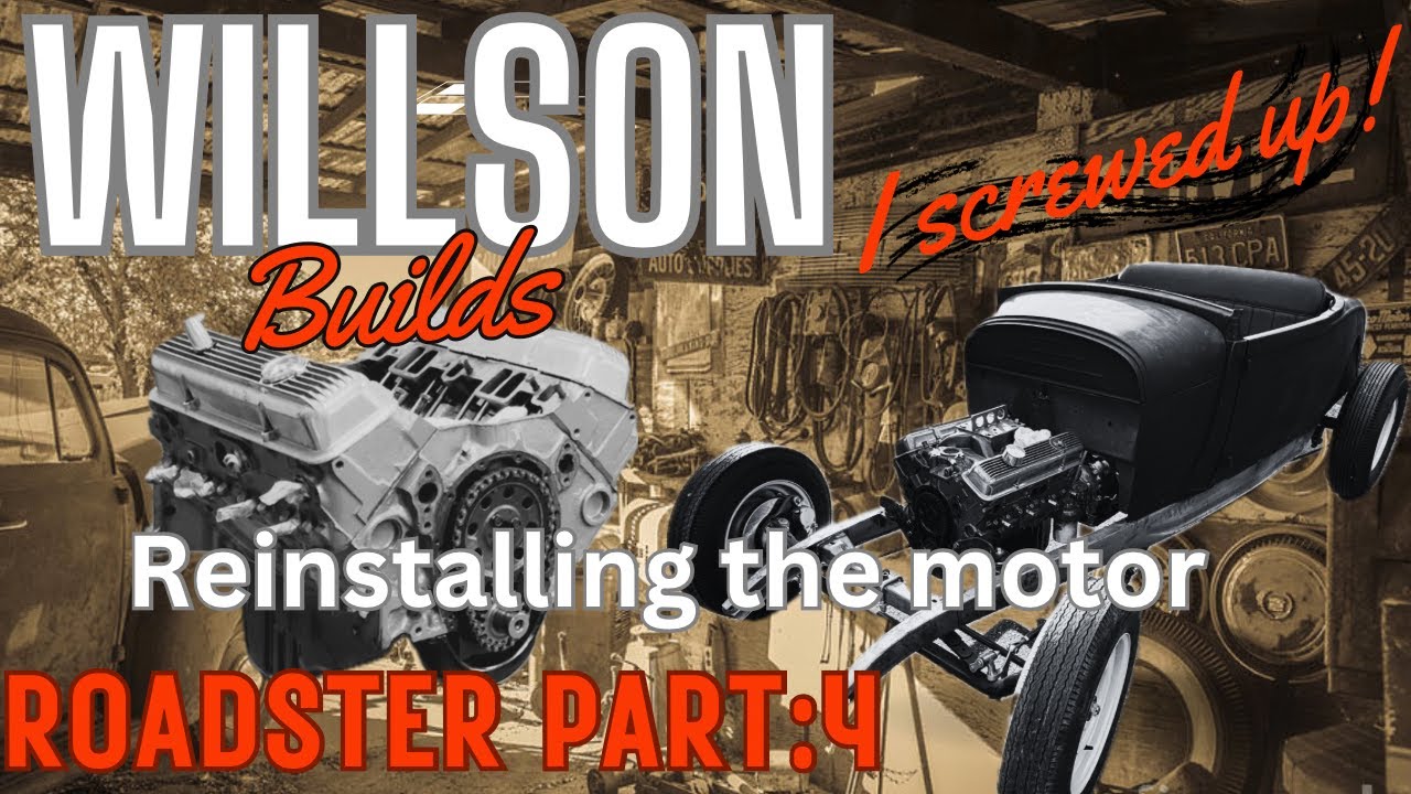I Screwed up! - Reinstalling The Motor - Roadster Episode 4