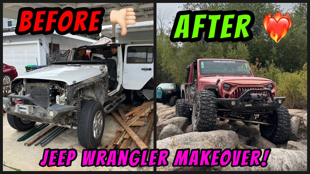 Возвращаем Jeep к жизни! Реставрация/модернизация Jeep Wrangler 2016 года!
