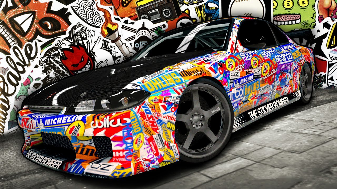 Forza 4: THE STICKER BOMBER
