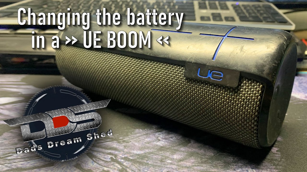 Changing the battery in a UE MegaBoom speaker.