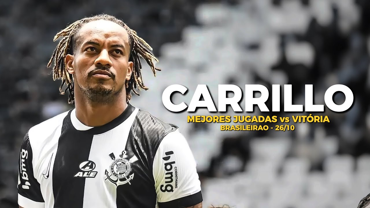 🐍 ¡VOLVIÓ la CULEBRA! ANDRE CARRILLO vs VITÓRIA: MEJORES JUGADAS - CORINTHIANS | BRASILEIRAO 2025
