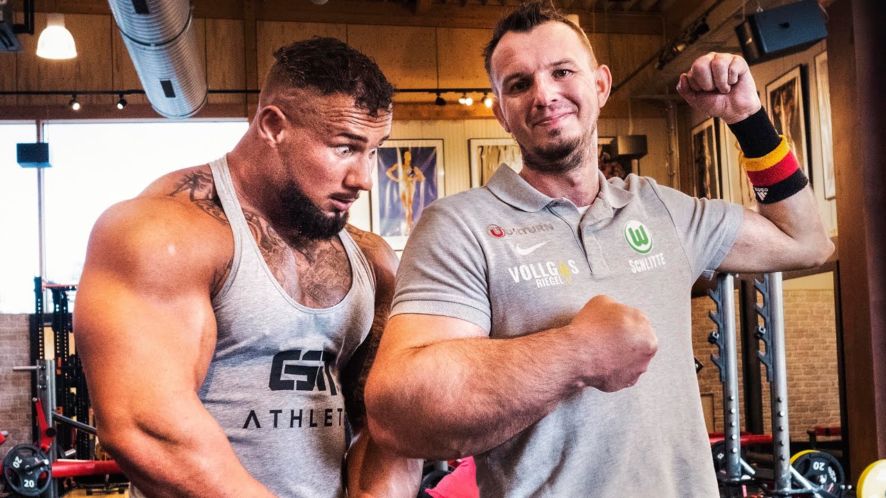 Hellboy trainiert mich! 11x Deutscher Meister im Armwrestling!