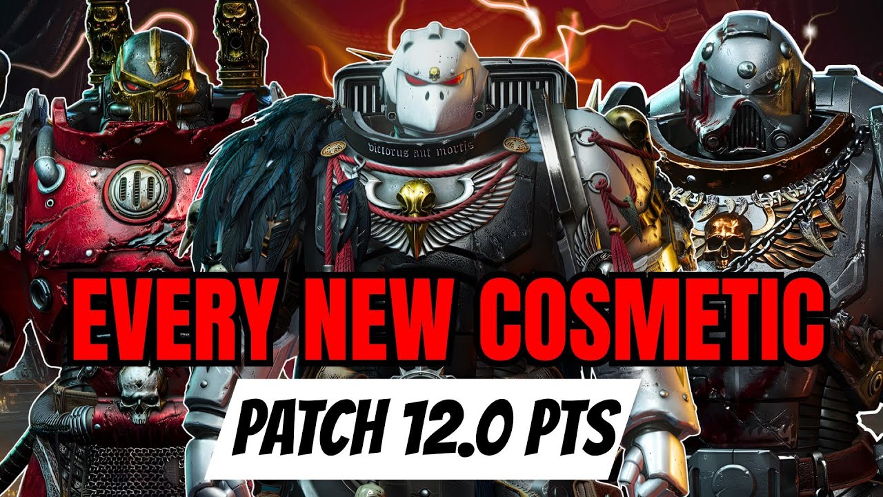 Raven Guard Champion and Carcharodons Cosmetic DLC for Techmarine Update - Space Marine 2 Showcase