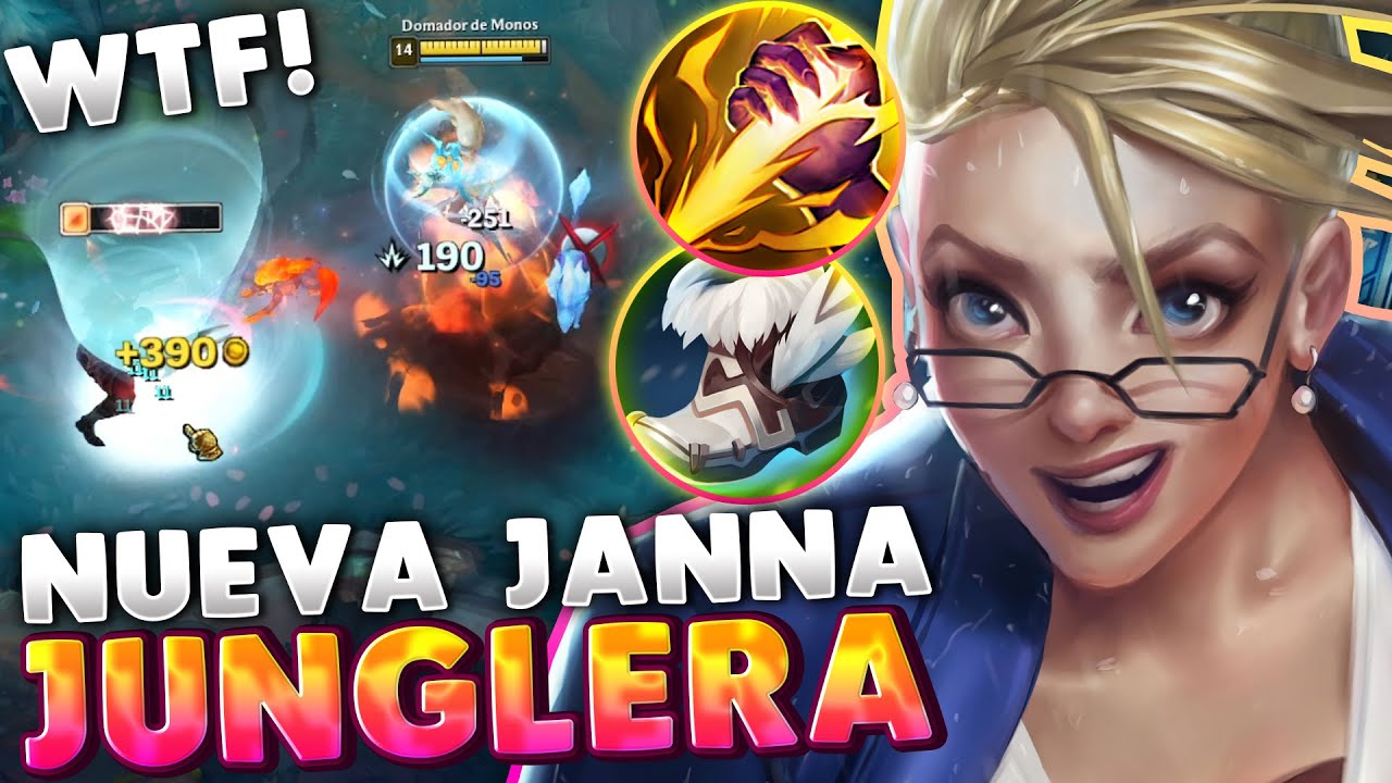 😱¡CREEN que TROLEO y PICKEO *JANNA JUNGLA* pero LES CIERRO LA BOCA con ESTA ESTRATEGIA!