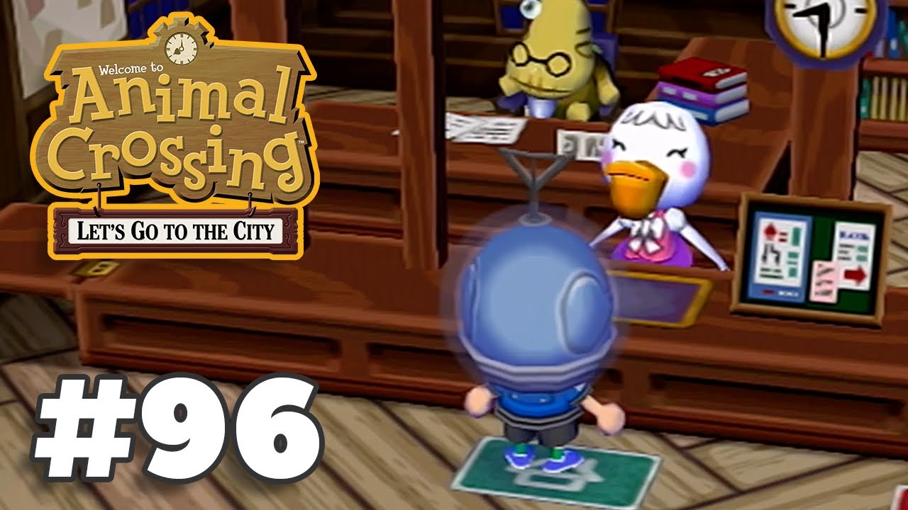 Animal Crossing City Folk - Ленивый городской фонд (Давайте играть, эпизод 96)