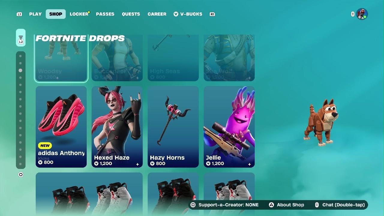 Today`s item shop