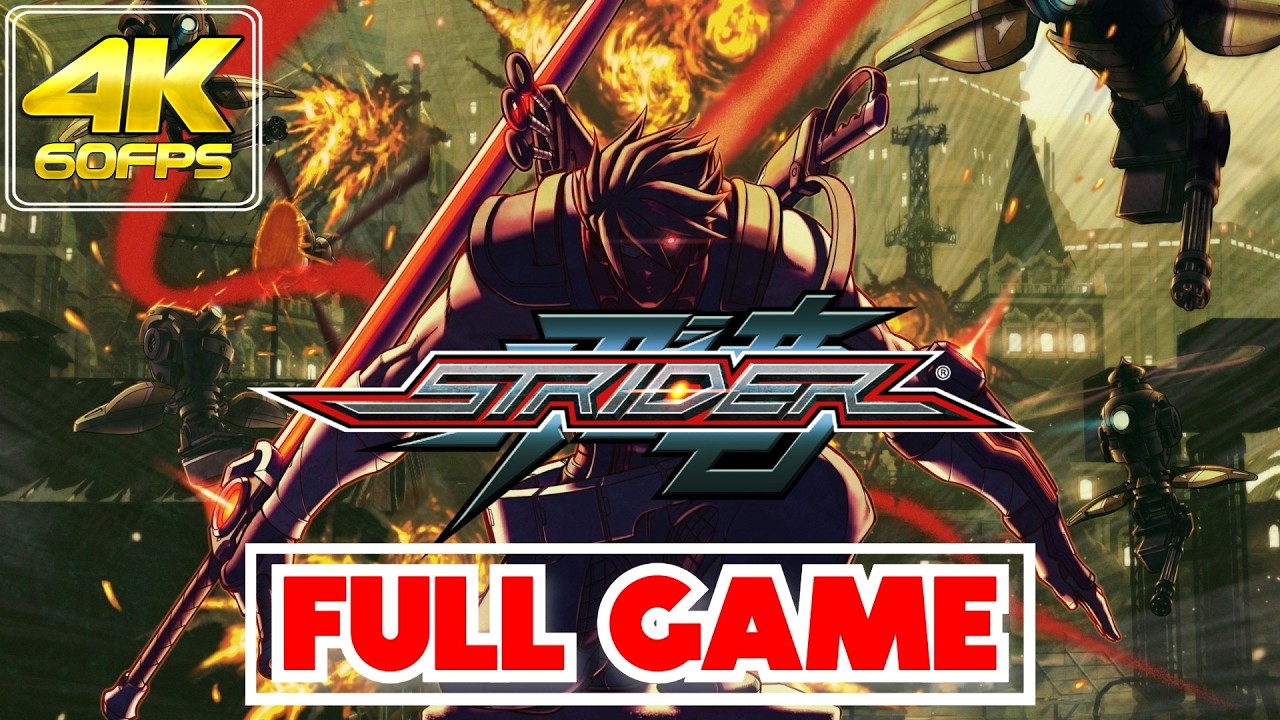 Strider/ストライダー飛竜 (2014) | 𝗙𝗨𝗟𝗟 𝗚𝗔𝗠𝗘 | Gameplay/Walkthrough [NO COMMENTARY/60FPS/4K]